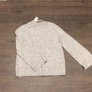 NWT Loft light gray sweater